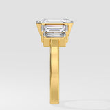 2 Ct Emerald Elyra Ring