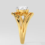 2.5 Ct Tidal Diamond Ring