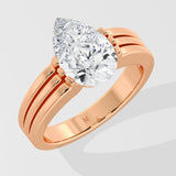 3 Ct Pear Tryst Ring