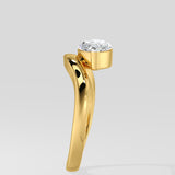 1 Ct Horizon Marquise Diamond Ring