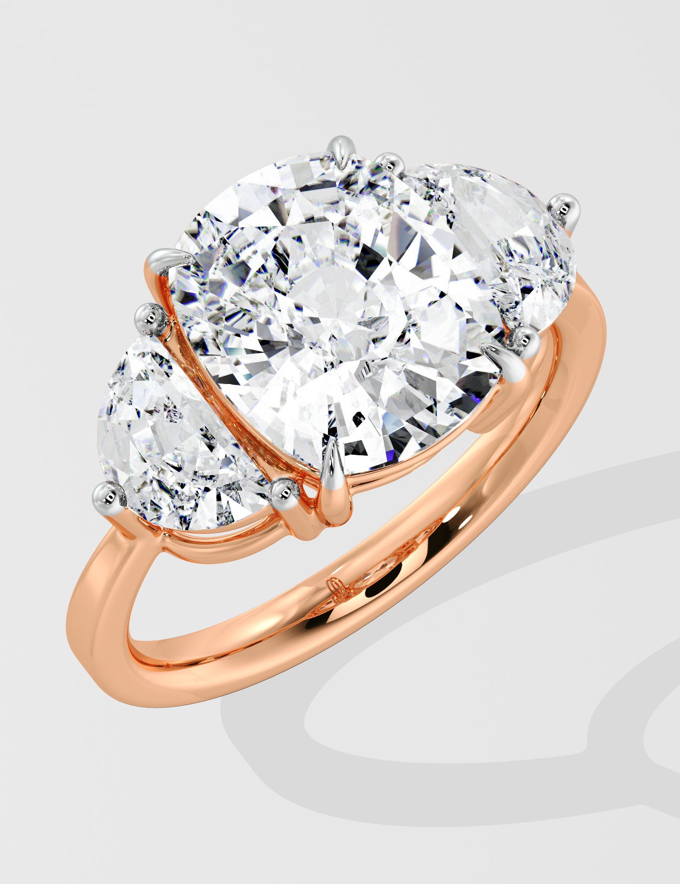 4 Ct Cushion Orène Ring