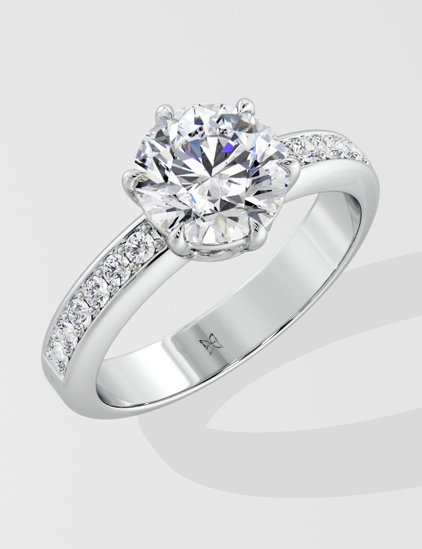 2 Ct Channel Diamond Ring