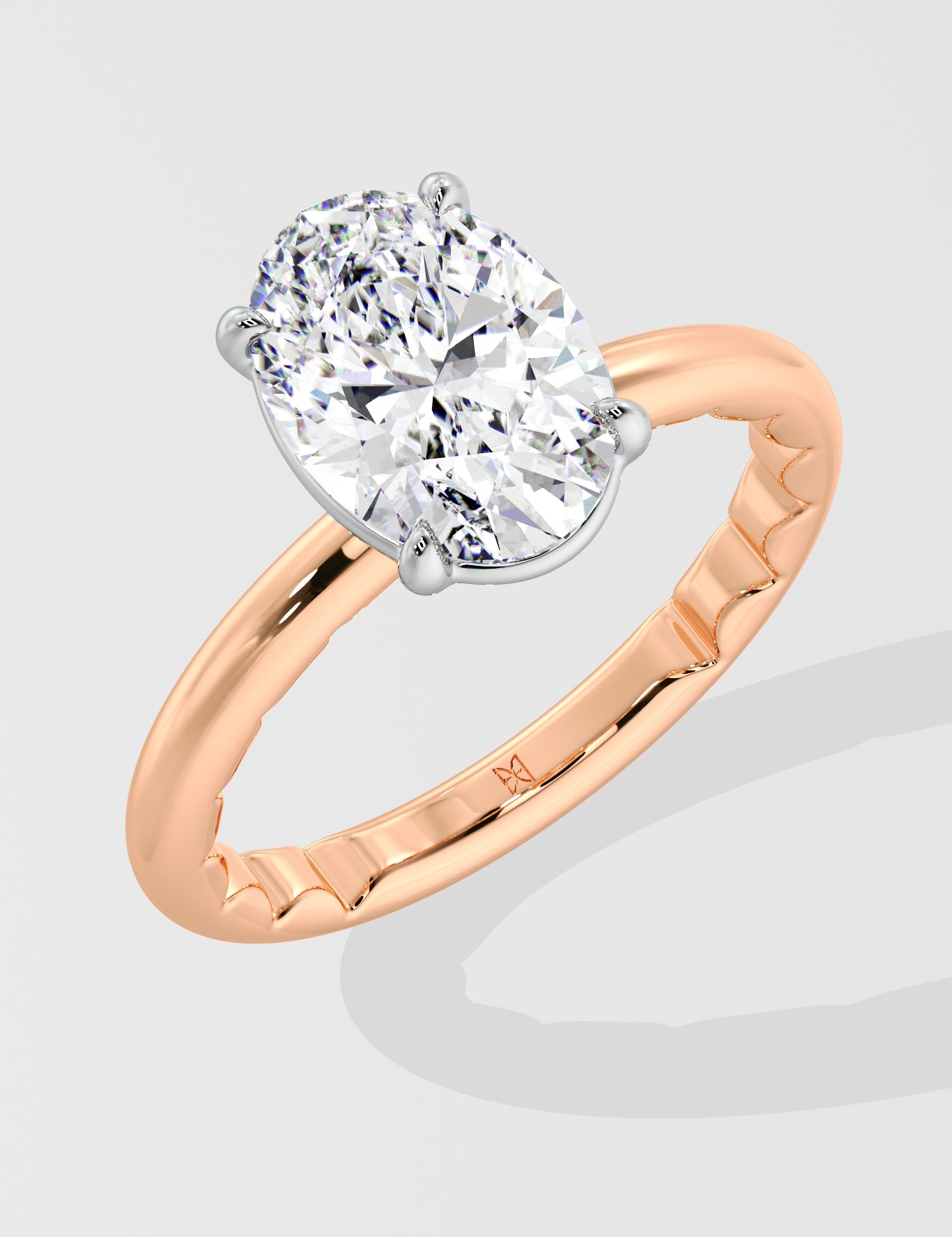 2 Ct Oval Aurel Ring