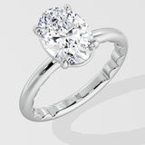 2 Ct Oval Aurel Ring