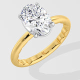 2 Ct Oval Aurel Ring