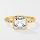 2 Ct Asscher Vestige Ring