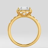 2 Ct Asscher Vestige Ring