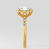 2 Ct Asscher Vestige Ring