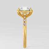 2 Ct Asscher Vestige Ring