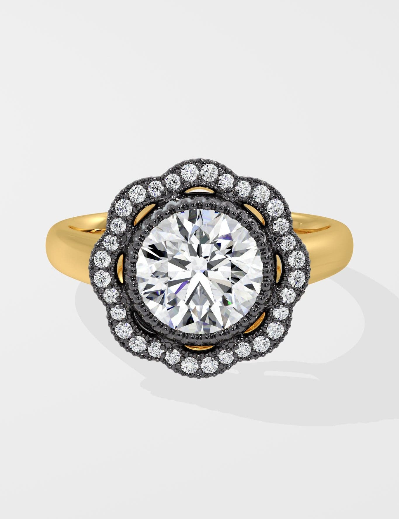 1.5 Ct Athena Vintage Ring - House of Quadri