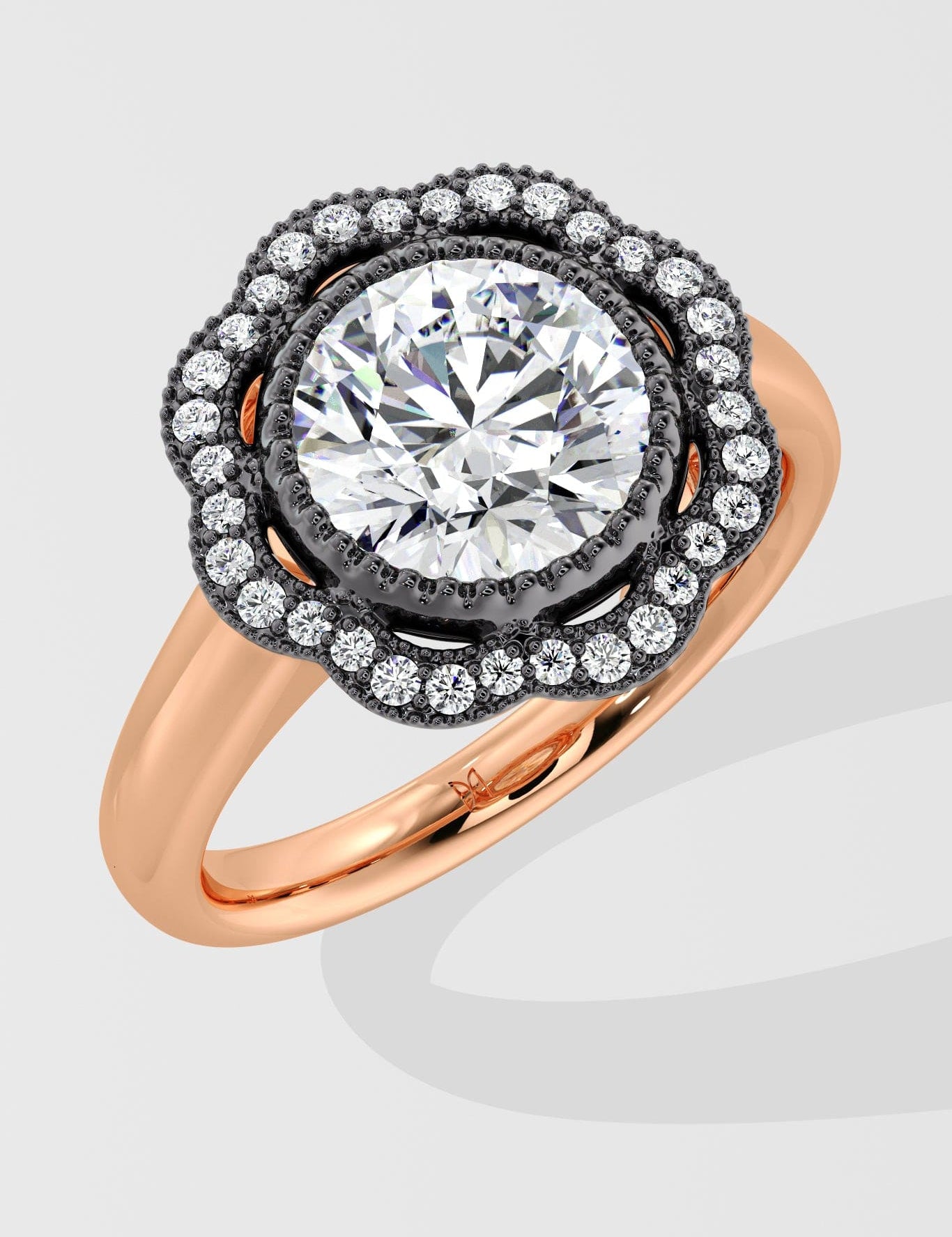 1.5 Ct Athena Vintage Ring - House of Quadri
