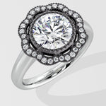 1.5 Ct Athena Vintage Ring - House of Quadri