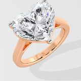 6 Ct Heart Diamond Ring