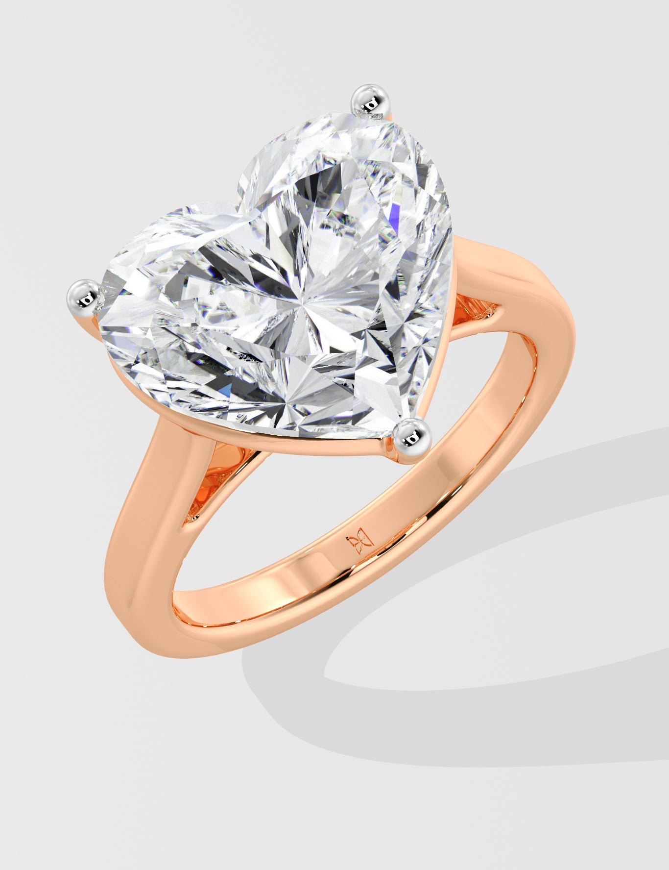 6 Ct Heart Diamond Ring