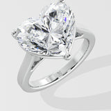 6 Ct Heart Diamond Ring