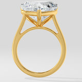 6 Ct Heart Diamond Ring