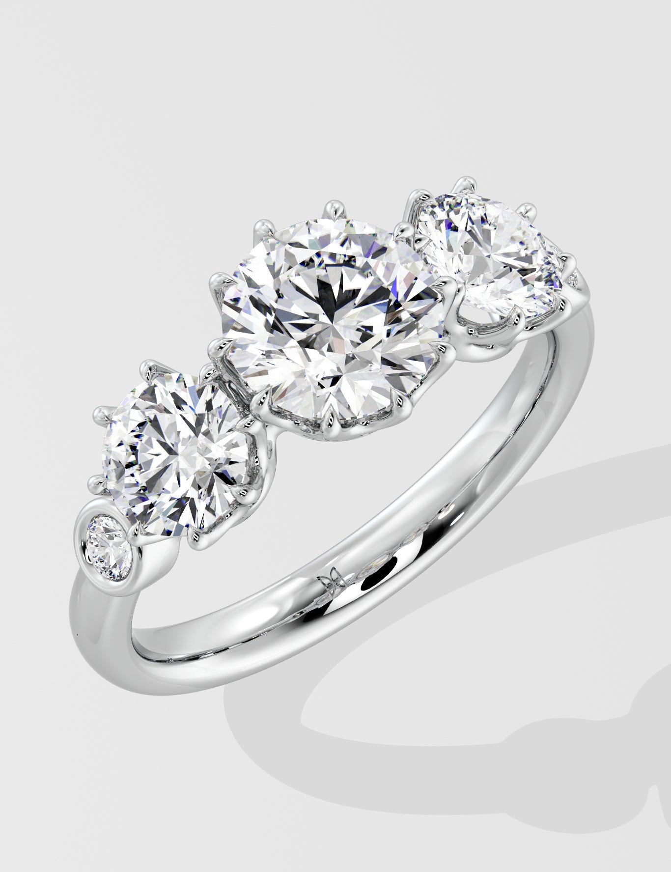 1 Ct Solara Five-Stone Ring