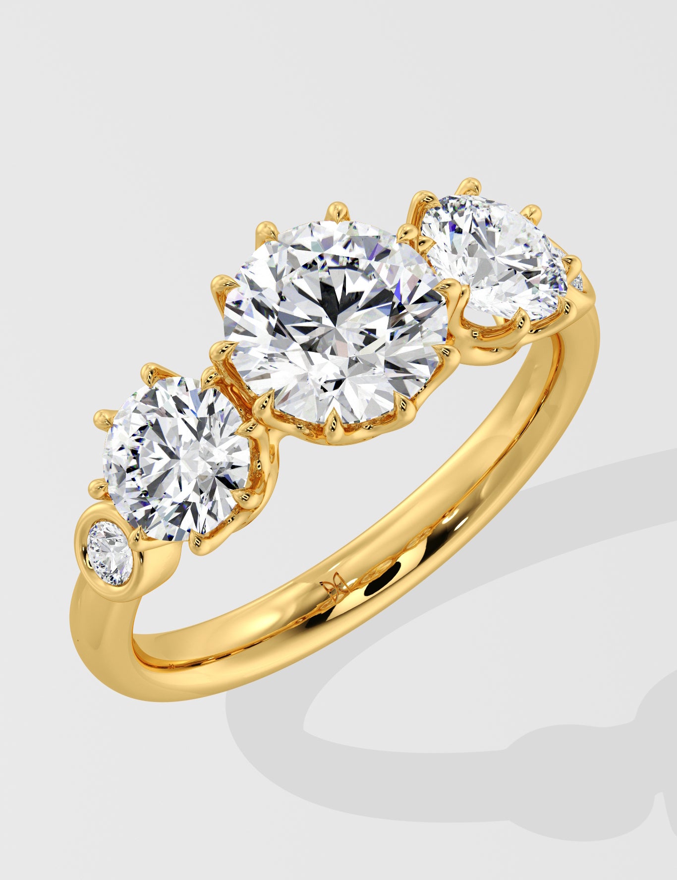 1 Ct Solara Five-Stone Ring