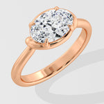 1.5 Ct Oval Everstone Ring - House of Quadri