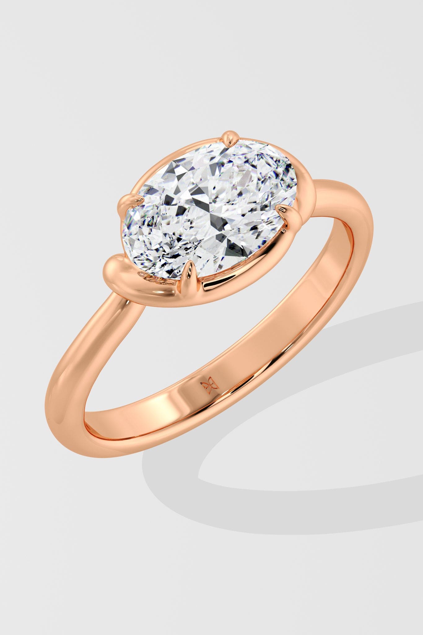 1.5 Ct Oval Everstone Ring - House of Quadri