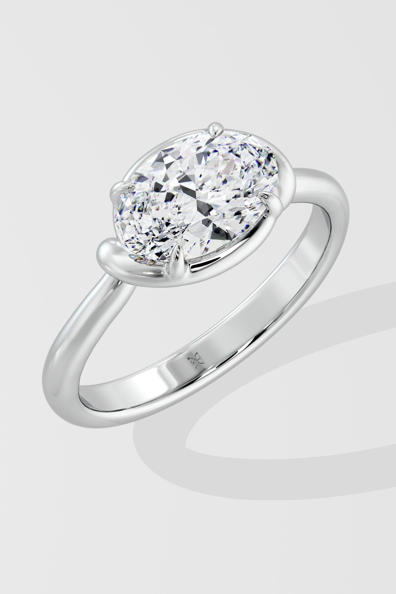 1.5 Ct Oval Everstone Ring - House of Quadri