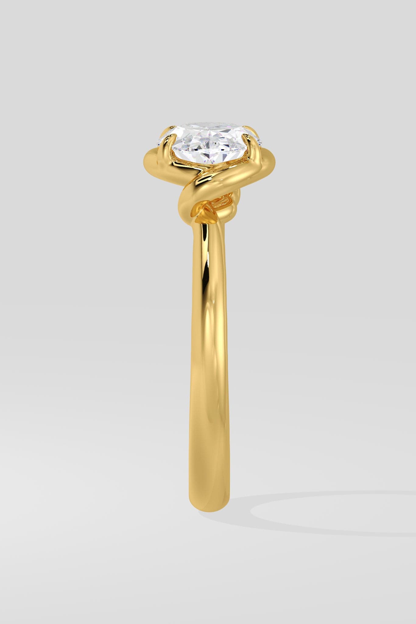 1.5 Ct Oval Everstone Ring - House of Quadri
