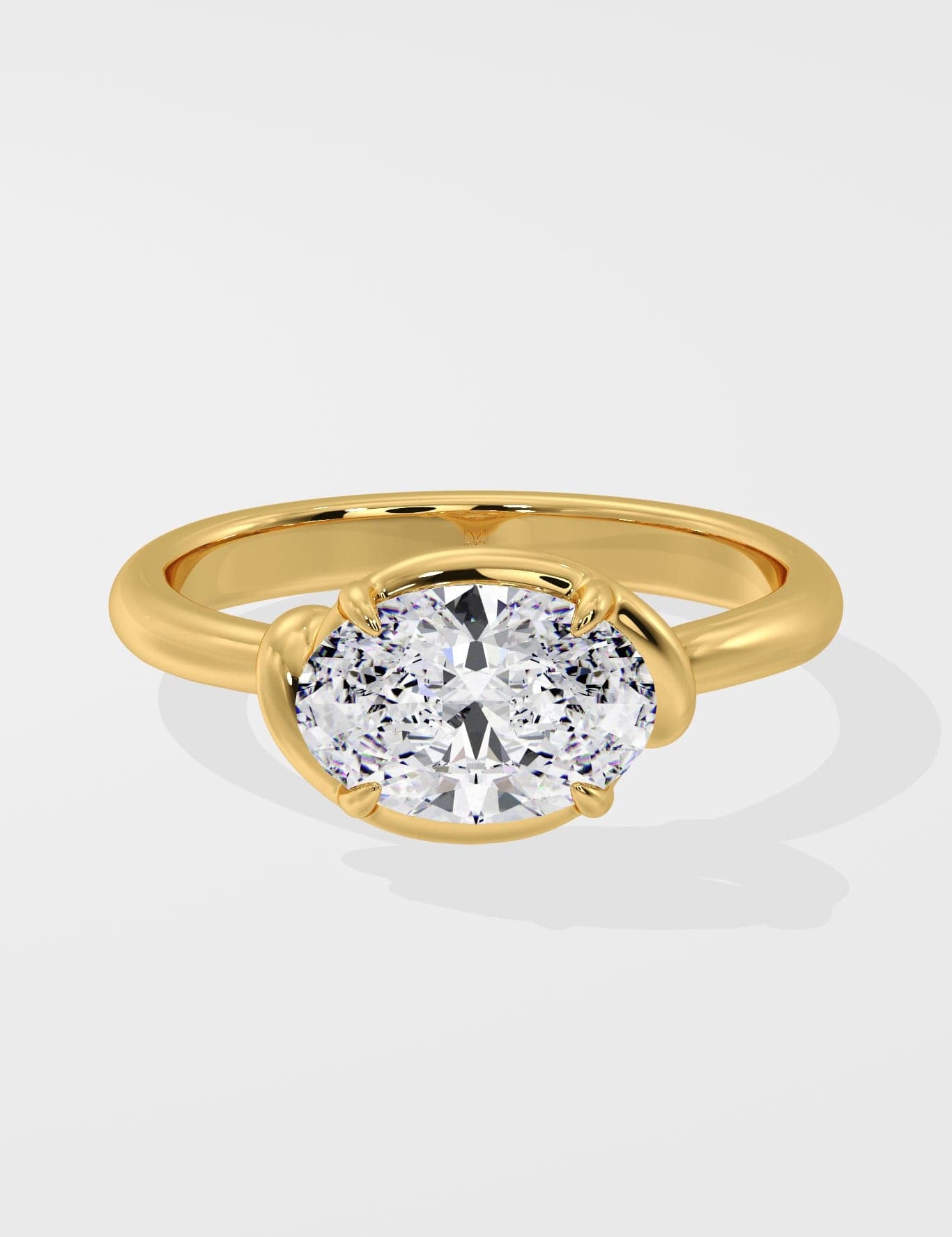 1.5 Ct Oval Everstone Ring - House of Quadri