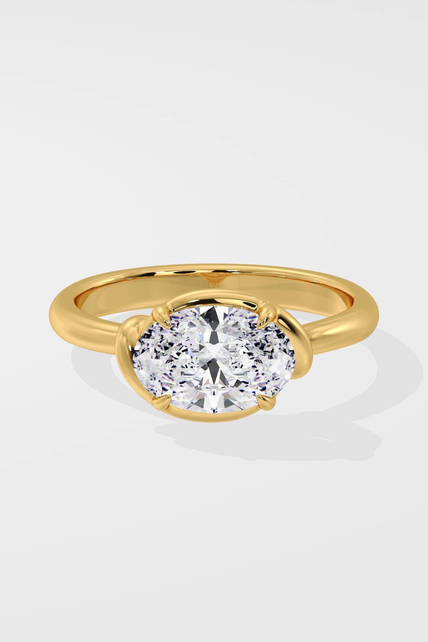 1.5 Ct Oval Everstone Ring - House of Quadri