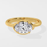 1.5 Ct Oval Everstone Ring
