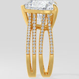 9 Ct Heart Grandeur Ring