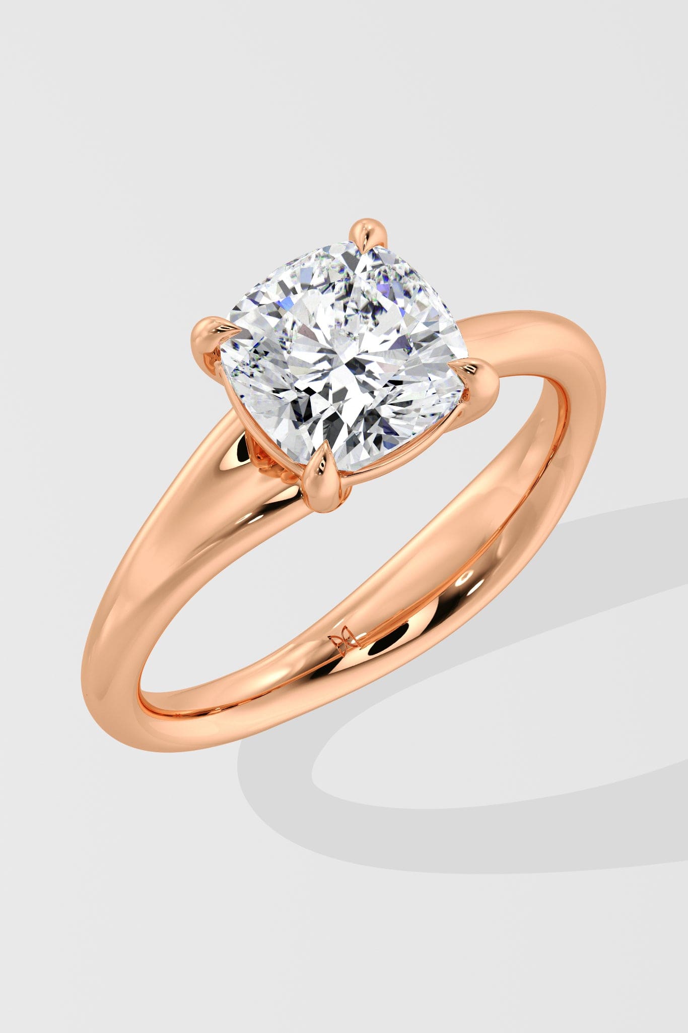 1.5 Ct Cushion Flow Ring - House of Quadri