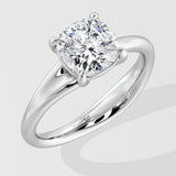 1.5 Ct Cushion Flow Ring - House of Quadri
