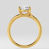 1.5 Ct Cushion Flow Ring - House of Quadri