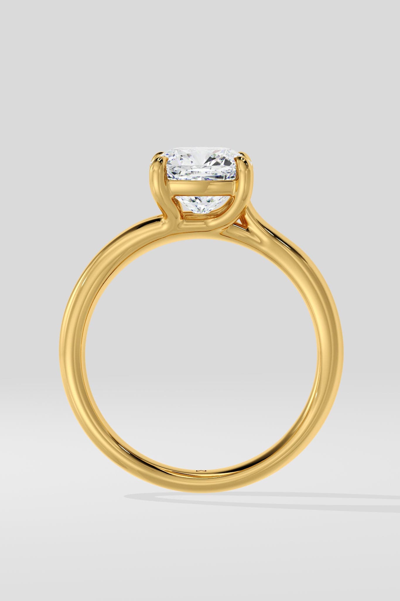 1.5 Ct Cushion Flow Ring - House of Quadri