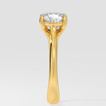 1.5 Ct Cushion Flow Ring - House of Quadri