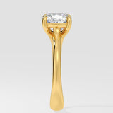 1.5 Ct Cushion Flow Ring - House of Quadri