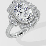 3 Ct Orcrest Cushion Ring - House of Quadri