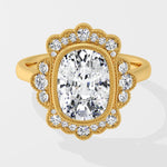 3 Ct Orcrest Cushion Ring - House of Quadri