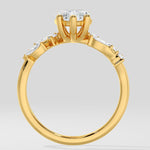 2 Ct Marquise Fleur Ring - House of Quadri