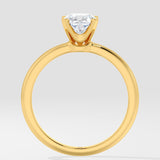 1 Ct Cushion Solitaire Diamond Ring