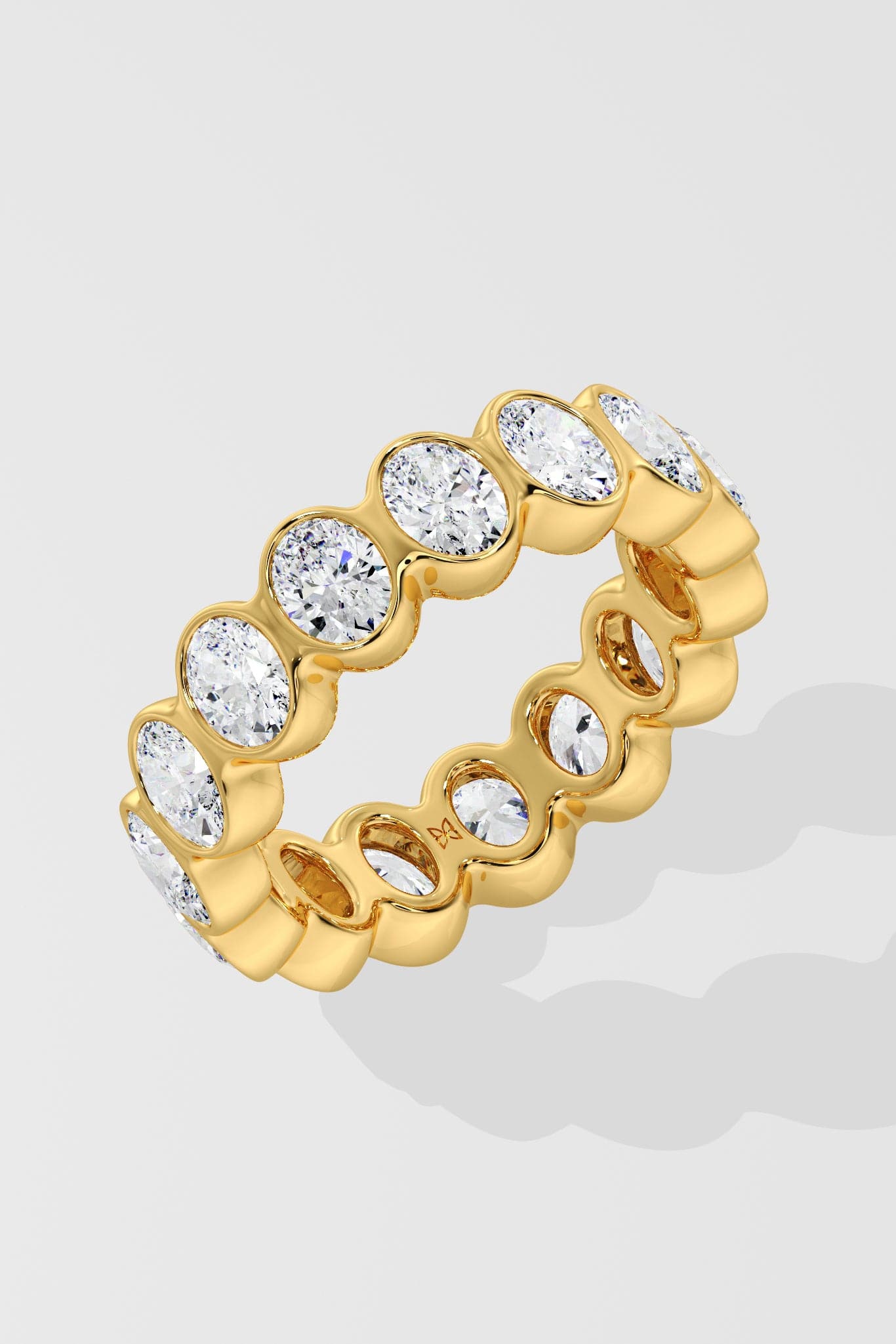 Oval Bezel Eternity Band - House of Quadri