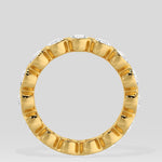 Oval Bezel Eternity Band - House of Quadri