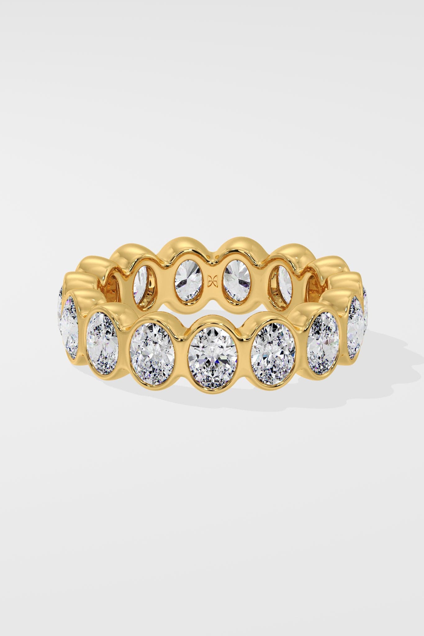 Oval Bezel Eternity Band - House of Quadri