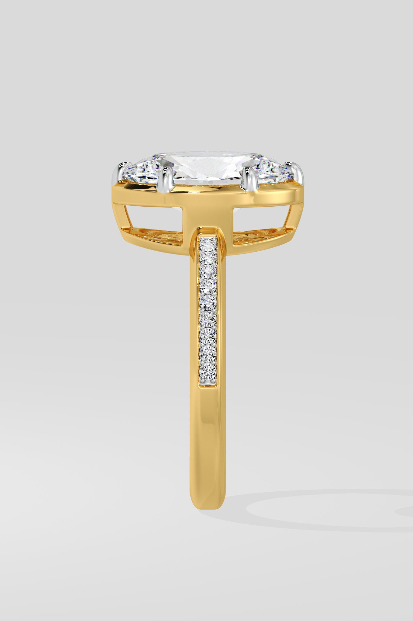 2 Ct Eleanor Bezel Ring - House of Quadri