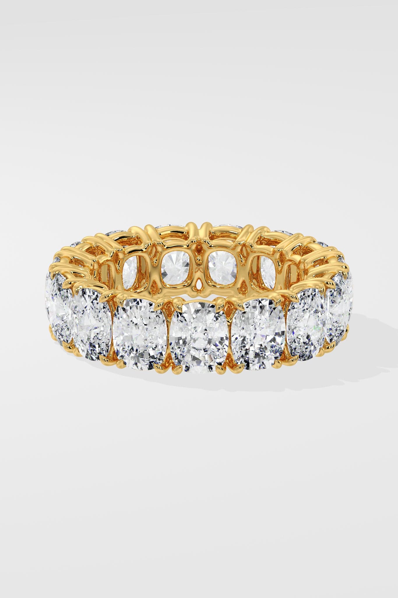 Cushion Eternity Diamond Band - House of Quadri