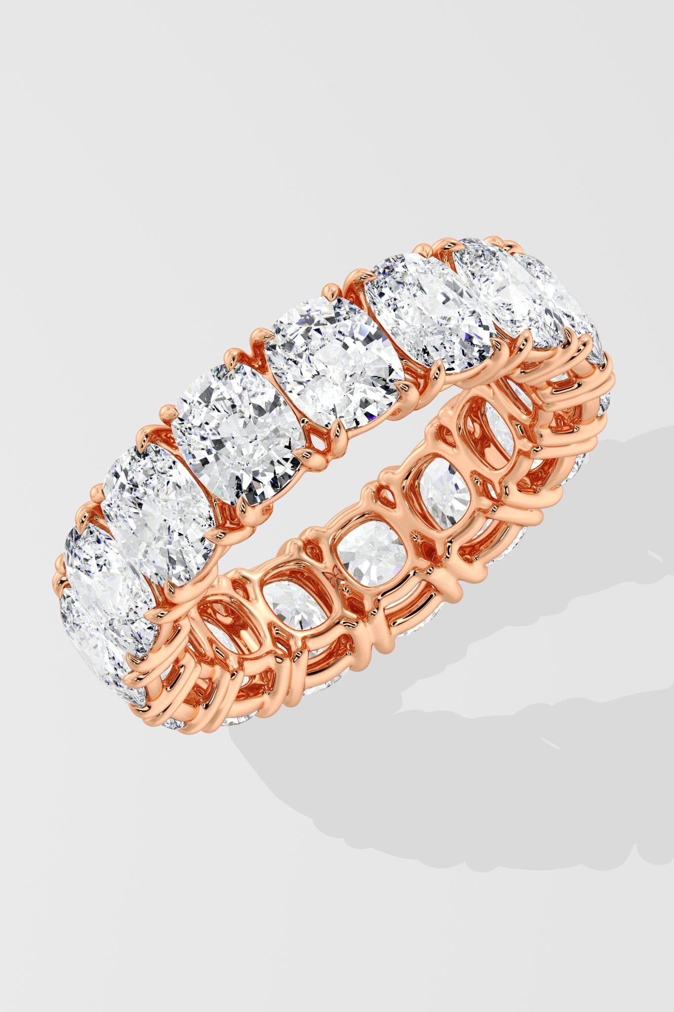 Cushion Eternity Diamond Band - House of Quadri