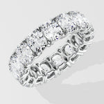 Cushion Eternity Diamond Band - House of Quadri