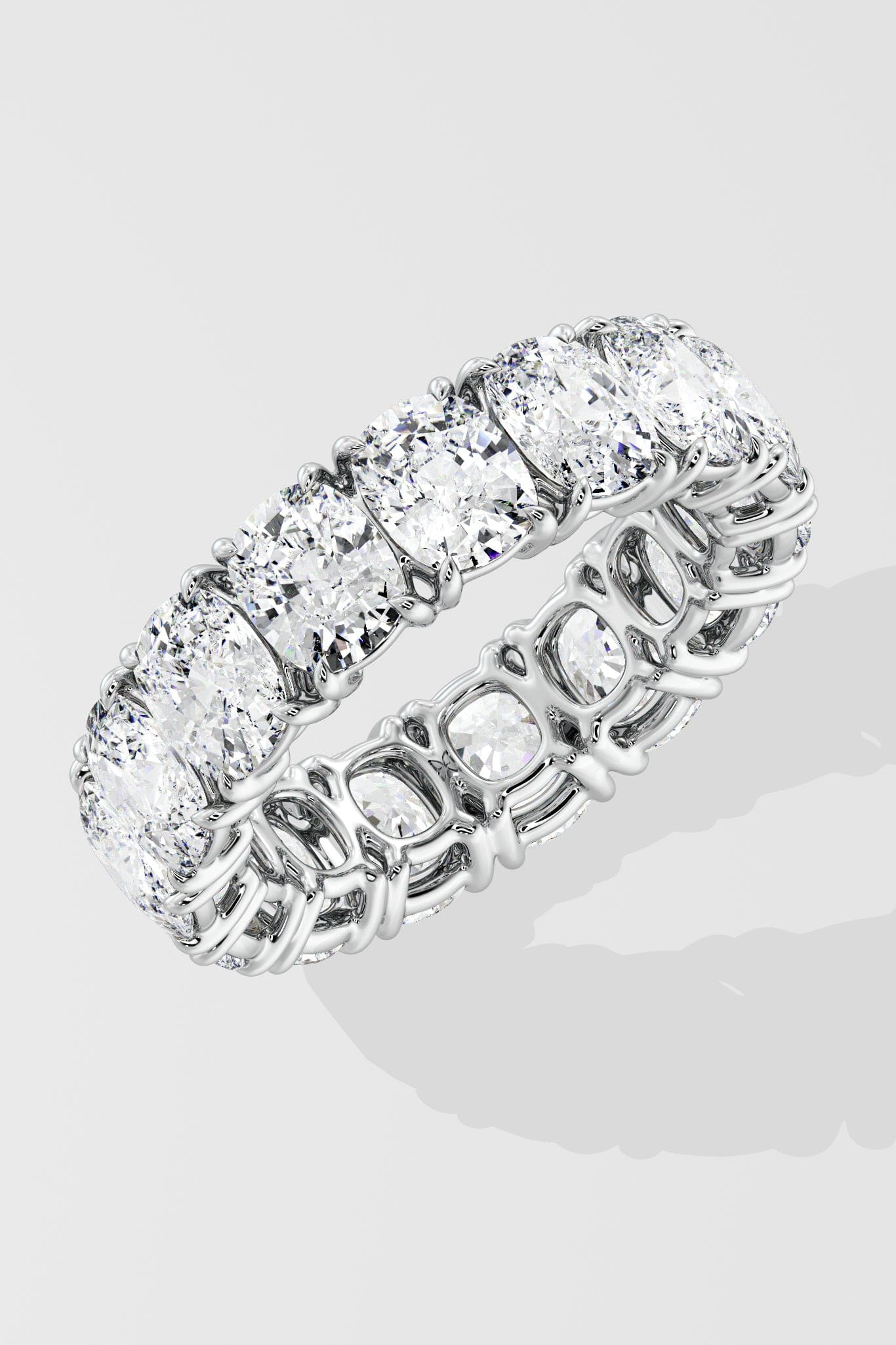 Cushion Eternity Diamond Band - House of Quadri