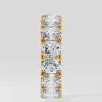 Cushion Eternity Diamond Band - House of Quadri