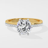 2.5 Ct Tira Cushion Ring